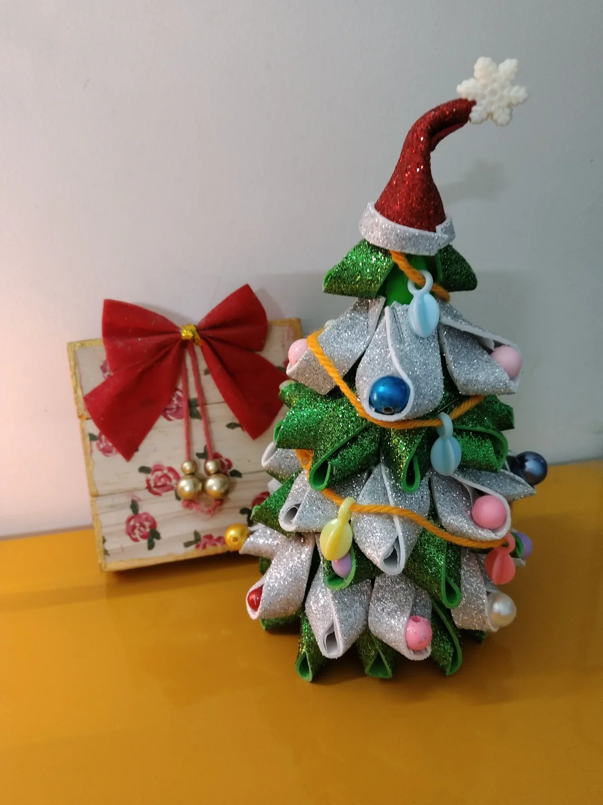 décoration avec boite d'oeuf 