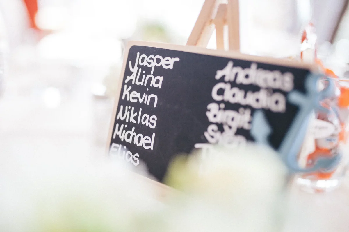 plan de table mariage original