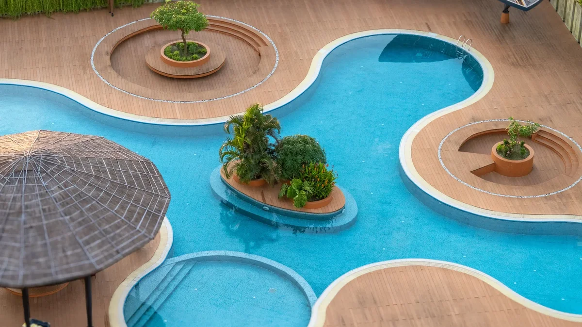 forme de piscine originale